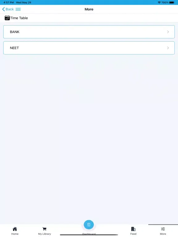 Tangkapan skrin rootsclasses iPad 